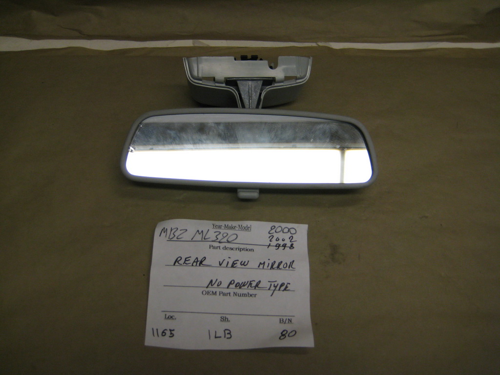 Rear view mirror for mercedes benz #4