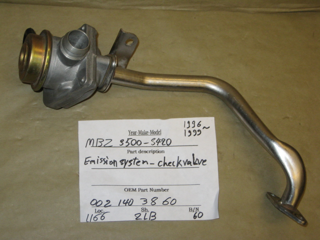 Mercedes check valve #6